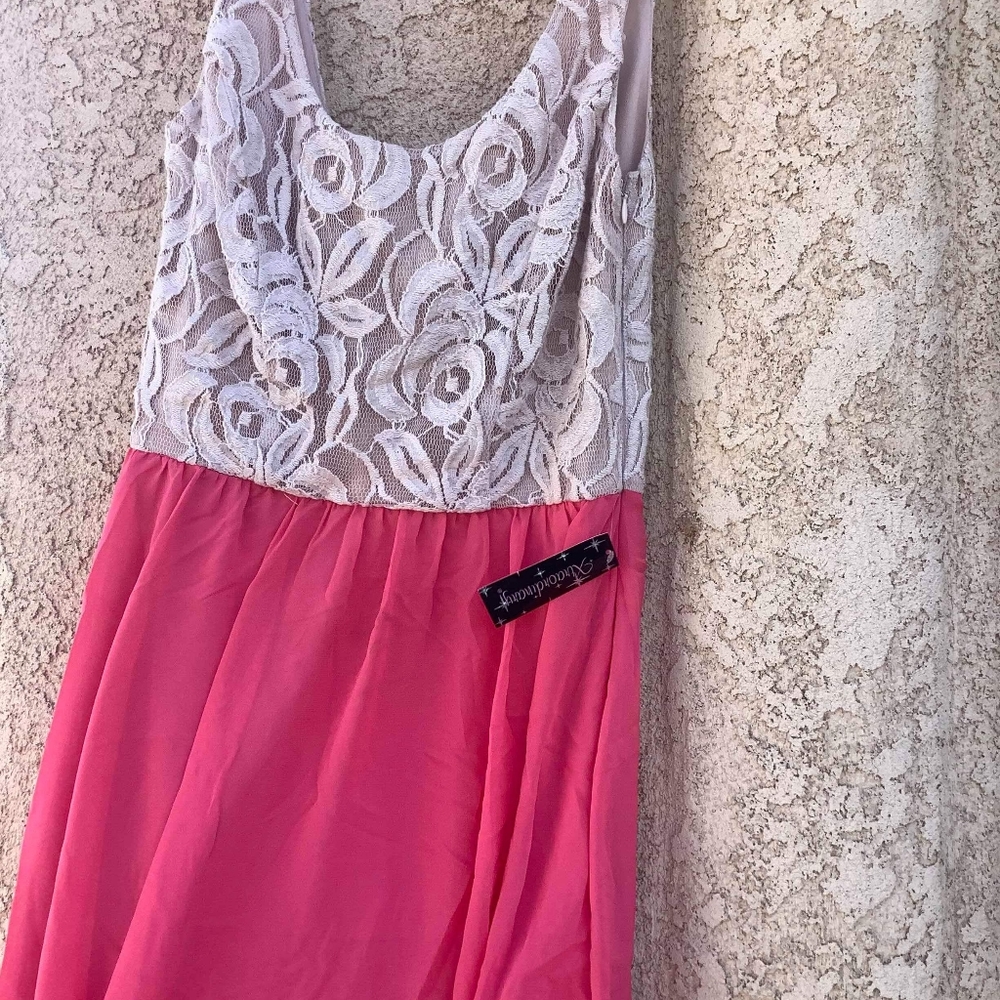 An Xtraordinary Asymmetrical Pink dress